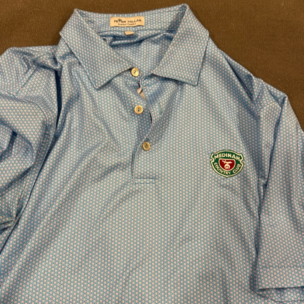 Peter millar golf shirt